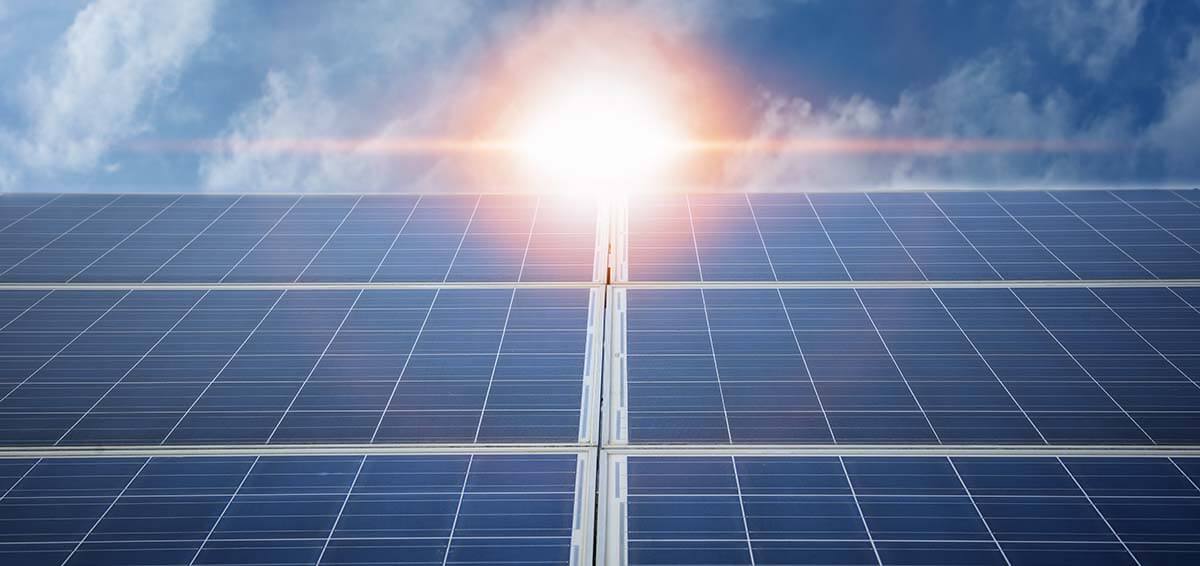 Photovoltaic power supply systems. Solar Energy Panels. Solar po